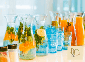 Sabores sofisticados, combinações exóticas e uma explosão de frescor para eventos inesquecíveis